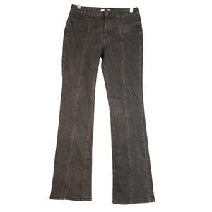Pilcro and the Letterpress Women's Black Wash Bootcut‎ Jeans Size 30